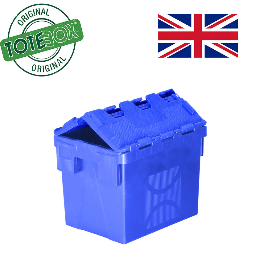 *Bundle of 10* 25L Original Totebox Eco Tote Attached Lid Container (400 x 300 x 306h mm)