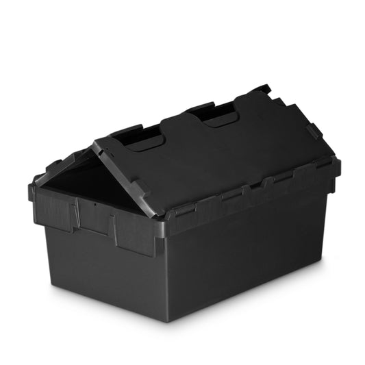 40L Original Totebox Eco Tote Attached Lid Container (600 x 400 x 250h mm)