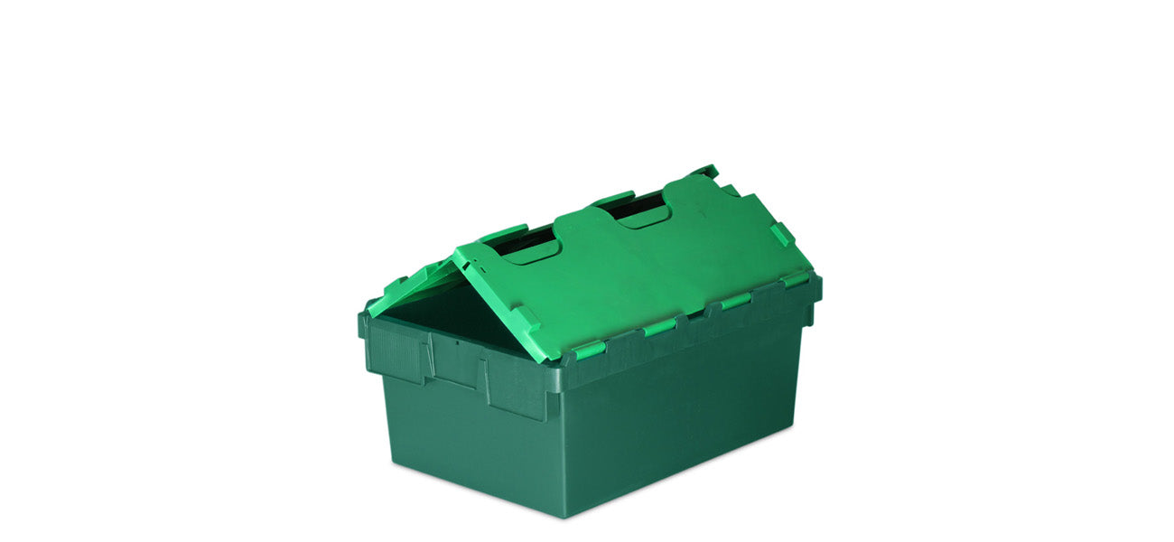 40L Original Totebox Attached Lid Container (600 x 400 x 250h mm)