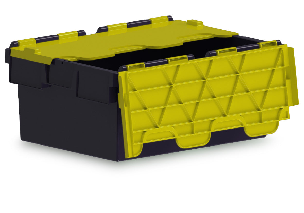 40L Original Totebox Eco Tote Attached Lid Container (600 x 400 x 250h mm)