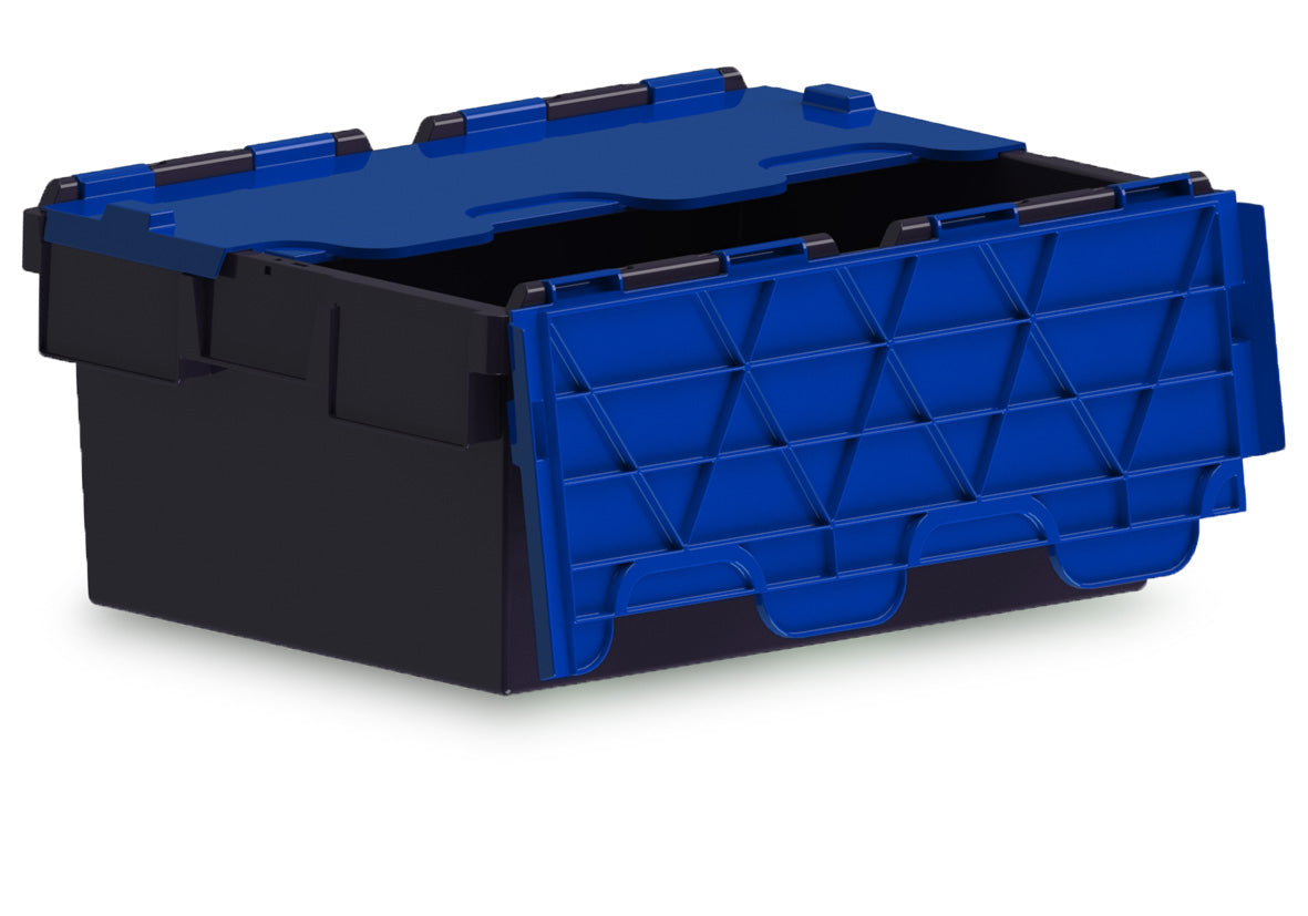 40L Original Totebox Eco Tote Attached Lid Container (600 x 400 x 250h mm)