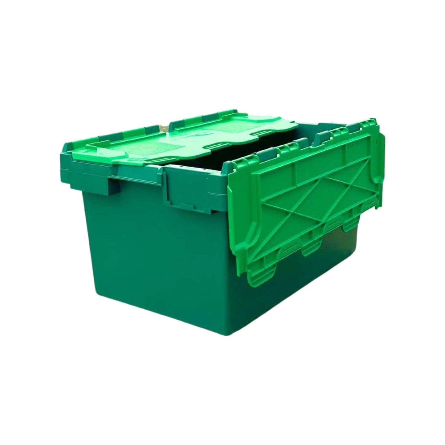 *Bundle of 5* Extra Large 80L Attached Lid Container Original Totebox - (710 x 460 x 368h mm) MIX