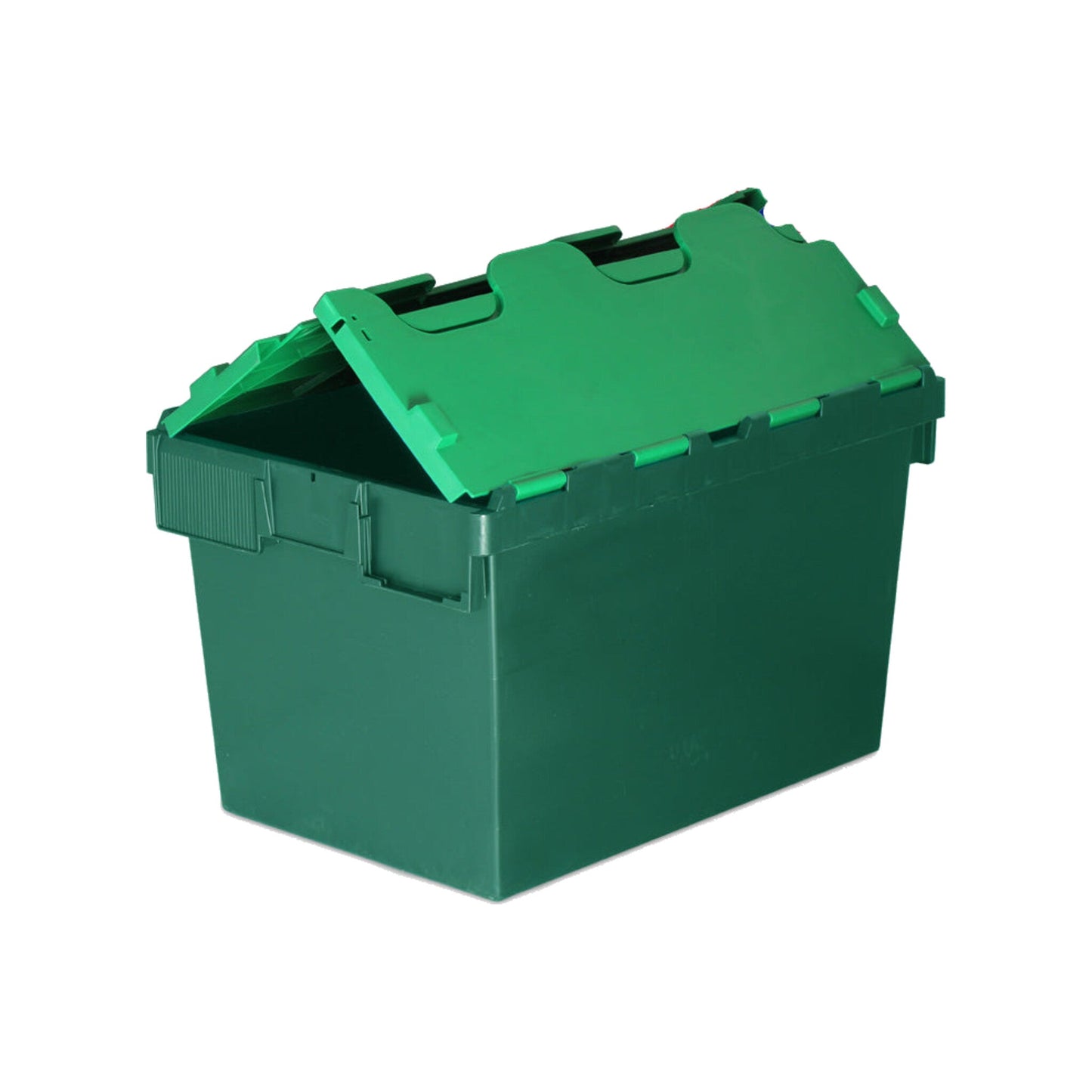 *Bundle of 5* 64L Attached Lid Container Original Totebox (600x400x365mm) MIX