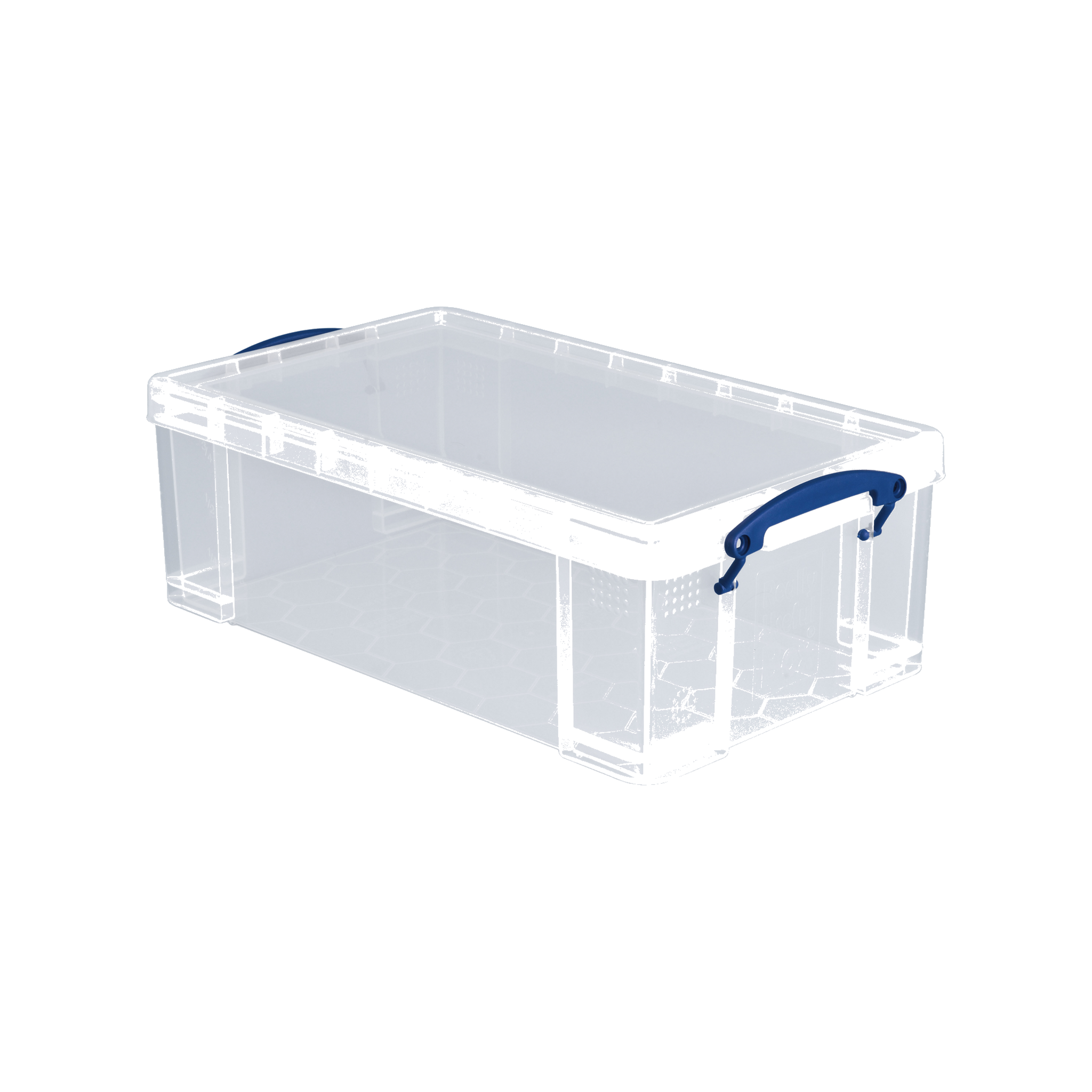 *Bundle of 6* 12L Really Useful Plastic Storage Box (465l x 270w x 150h mm)