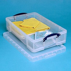 33L Really Useful Plastic Storage Box (710x440x165h mm) - Pack of 2