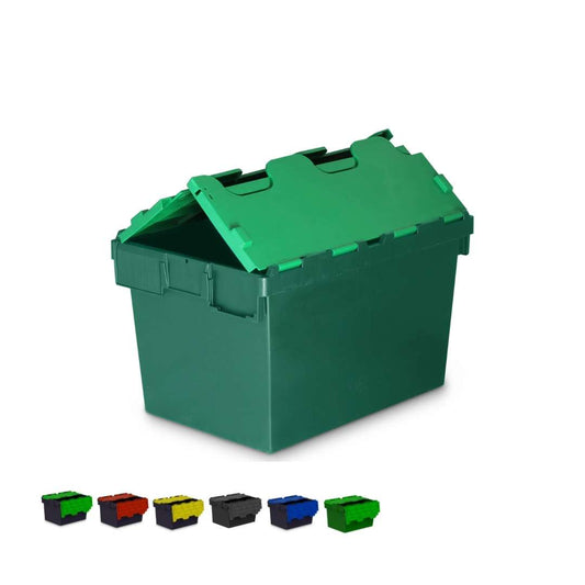 64L Attached Lid Container Original Totebox (600 x 400 x 365h mm)