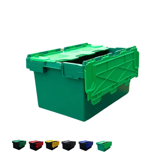 80L Extra Large Attached Lid Container Original Totebox (710 x 460 x 368h mm)