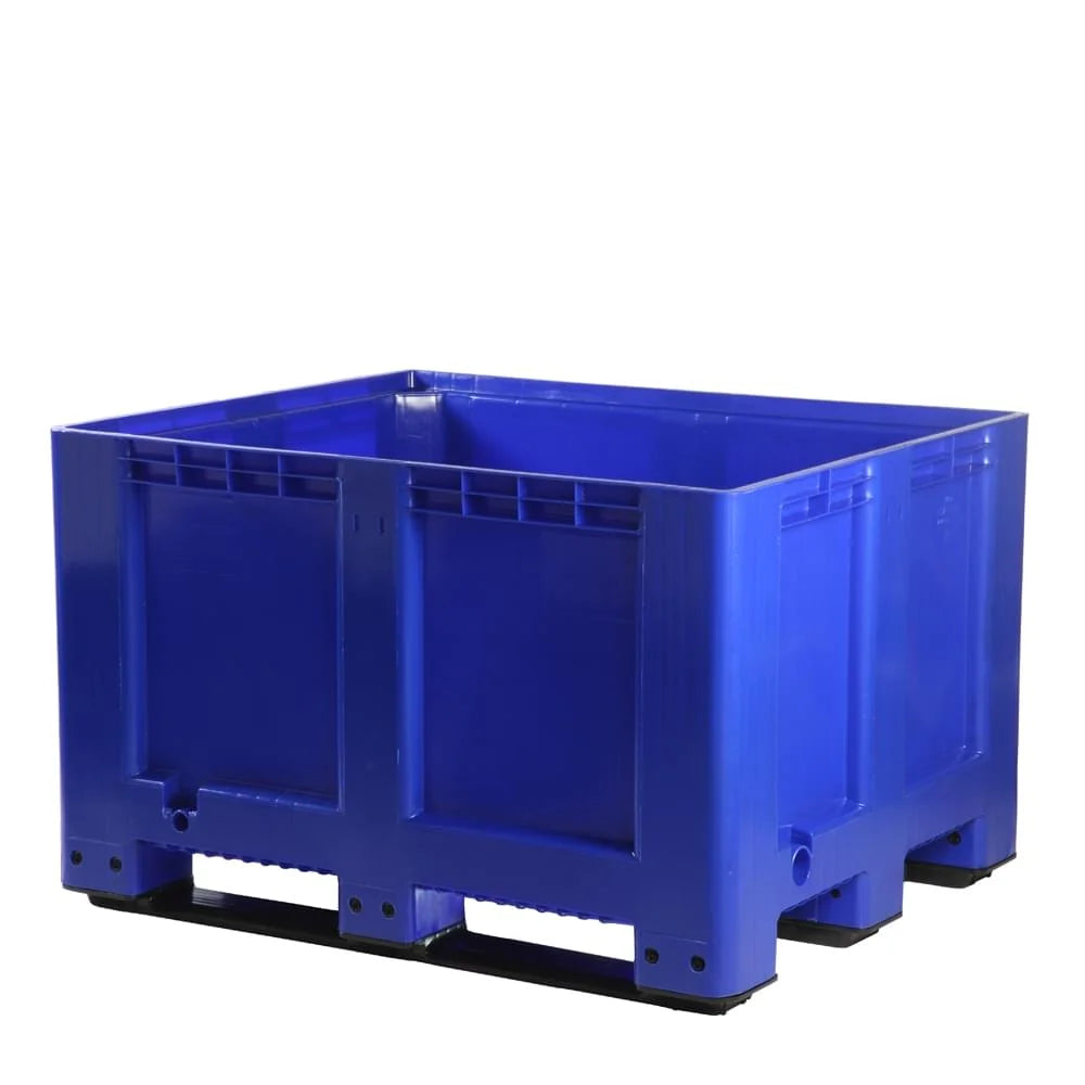 610L Plastic Box Pallet with Solid Sides (1200x1000x770mm)