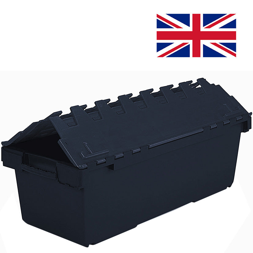 135L Recycled Large Attached Lid Container (1125 x 480 x 360h mm)