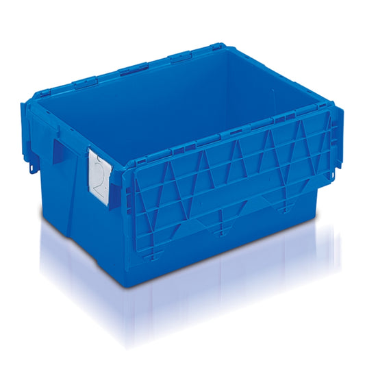 *Pallet of 75* 54L Attached Lid Container (600 x 400 x 306h mm)