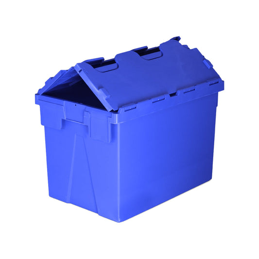 70 Litre Attached Lid Container (600 x 400 x 400h mm)