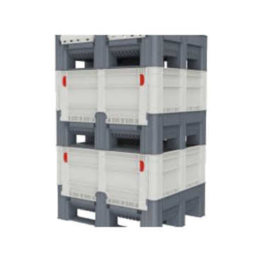Dolav DFLC folding pallet box perforated