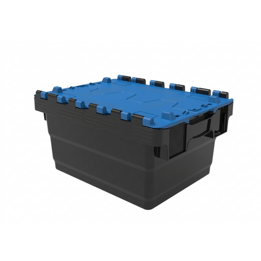 16L GatorTote (400 x 300 x 200h mm) Extra Heavy Duty Industrial Attached Lid Box