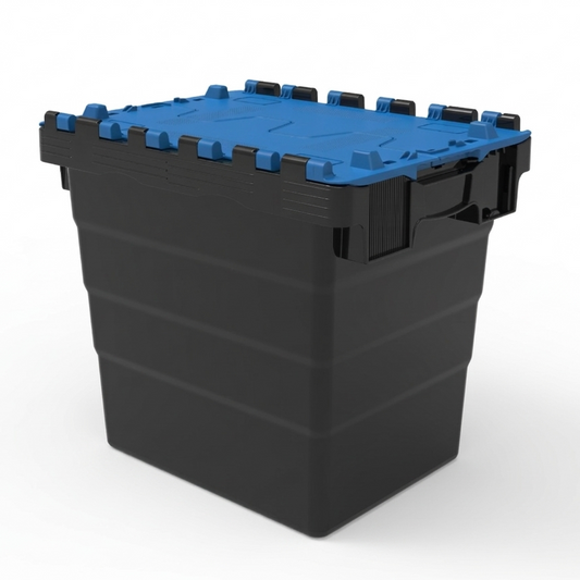 32L GatorTote (400 x 300 x 365h mm) Extra Heavy Duty Industrial Attached Lid Box
