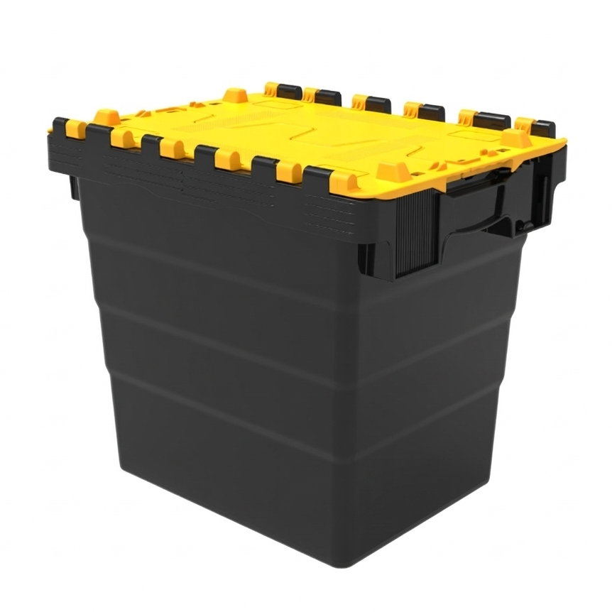 32L GatorTote (400 x 300 x 365h mm) Extra Heavy Duty Industrial Attached Lid Box