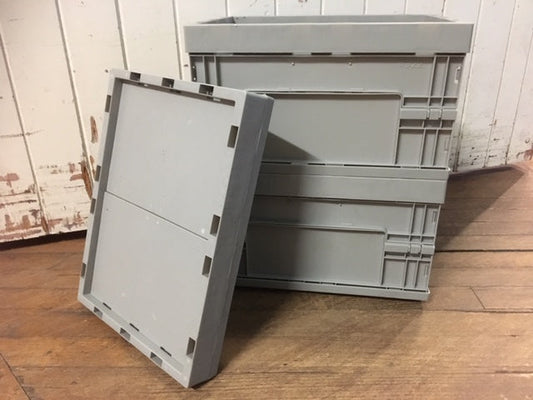 20L Folding Euro Stacking Container (400l x 300w x 230h mm)