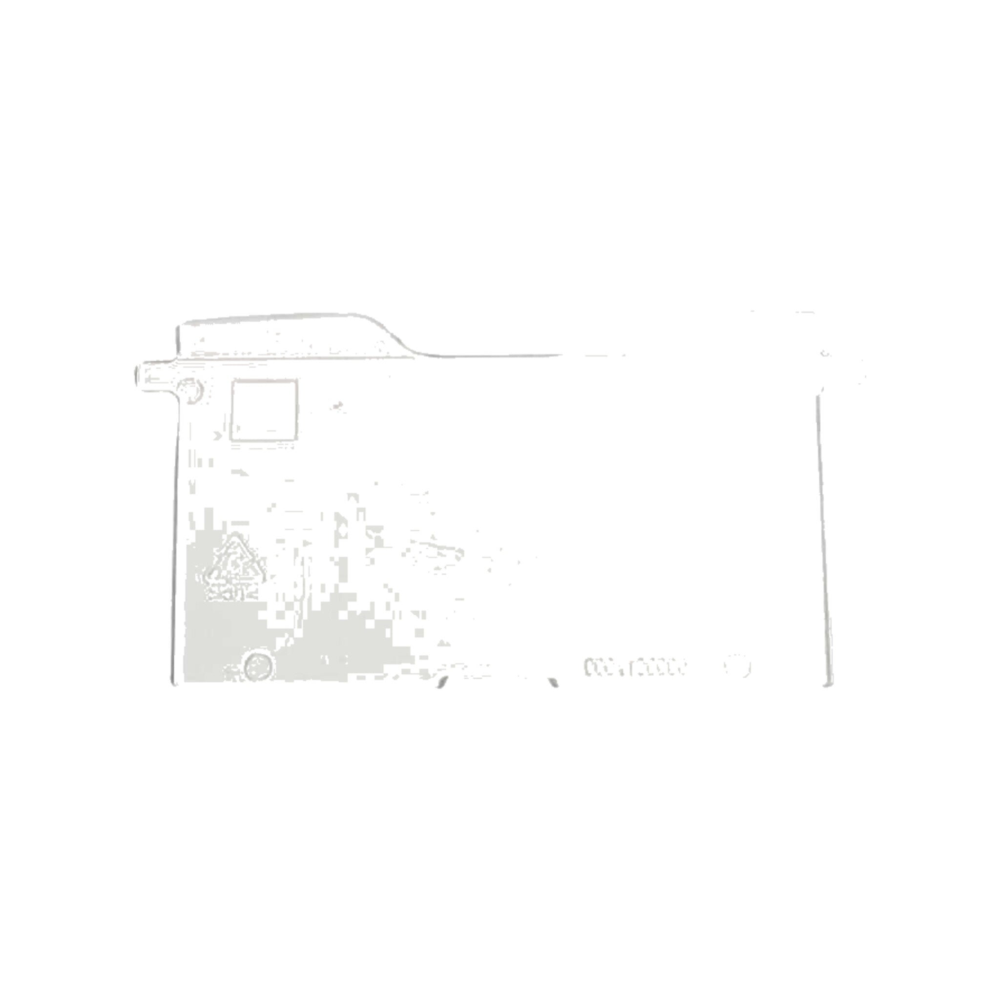 Clear label holder suitable for Original Totebox Attached Lid Containers - 10A5B & 10A6B