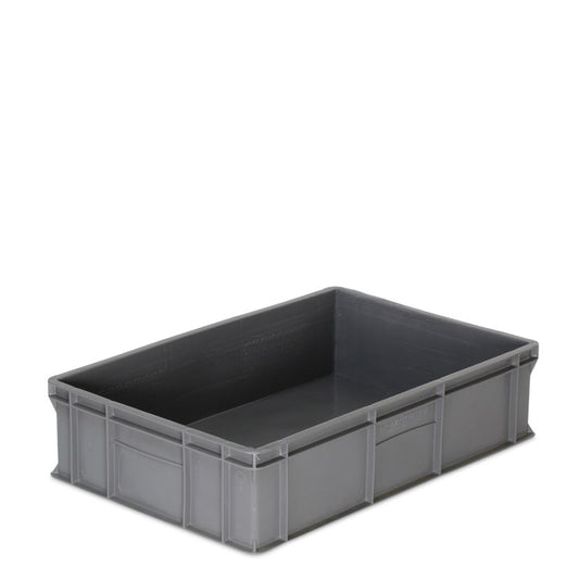 *Bundle of 5* 28 Ltr Solid Euro Stacking Container Original Totebox (600l x 400w x 150h mm)