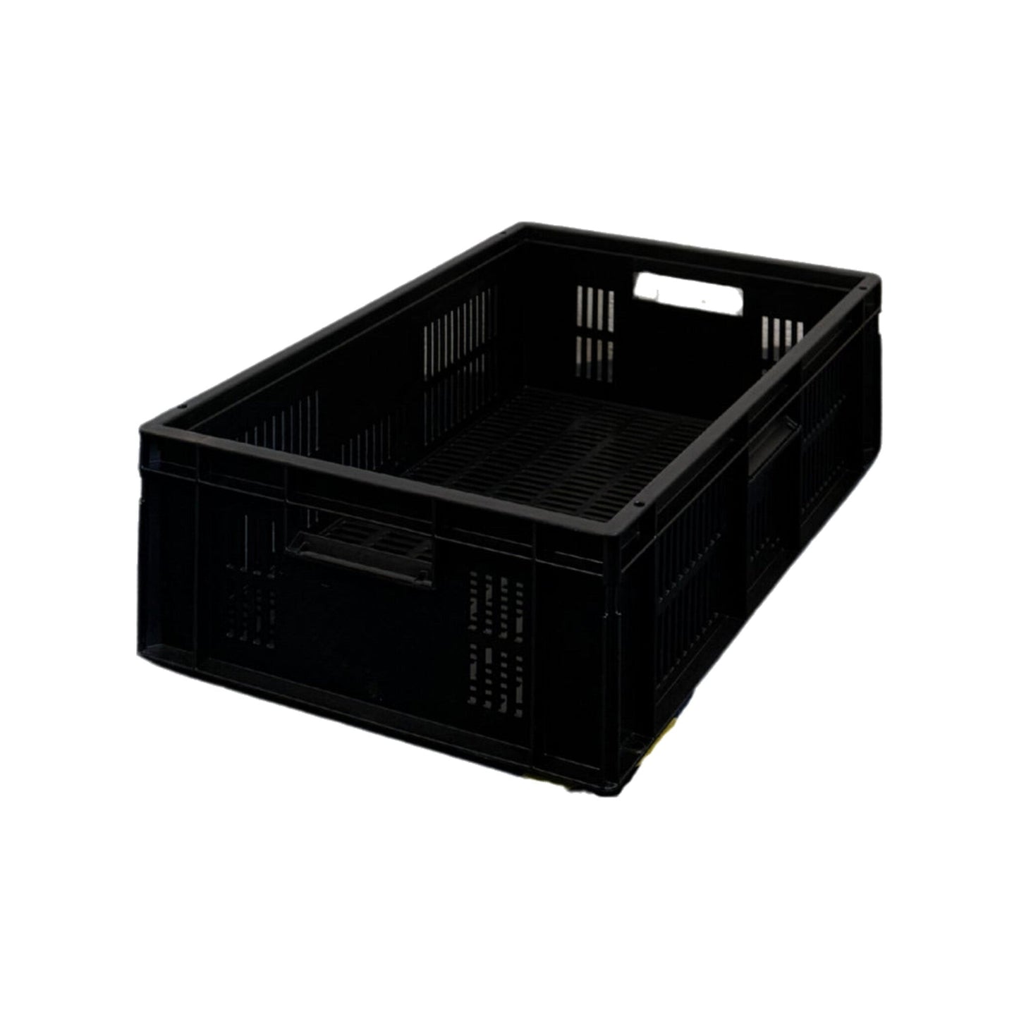 30L Ventilated Euro Stacking Container Original Totebox (600l x 400w x 175h mm) Black