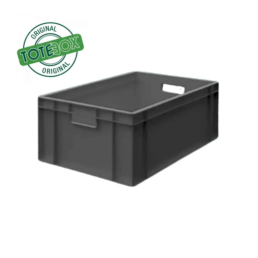 *Pallet of 45* 42 Ltr Euro Stacking Container with open handles Original Totebox (600x400x230mm)