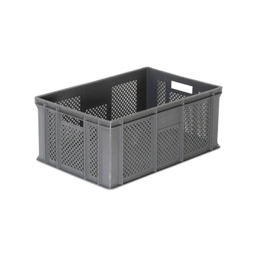 *Bundle of 8* 45L Ventilated Euro Stacking Container Original Totebox (600l x 400w x 230h mm)