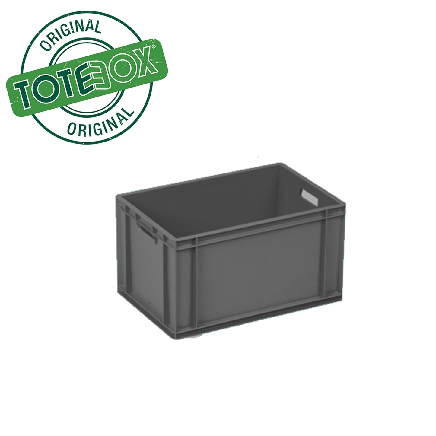 *Bundle of 8* 63L Euro Stacking Container Original Totebox (600l x 400w x 340h mm)