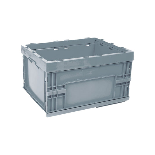 *Bundle of 10* 20 Ltr Foldable Stacking Euro Container (400l x 300w x 229h mm)