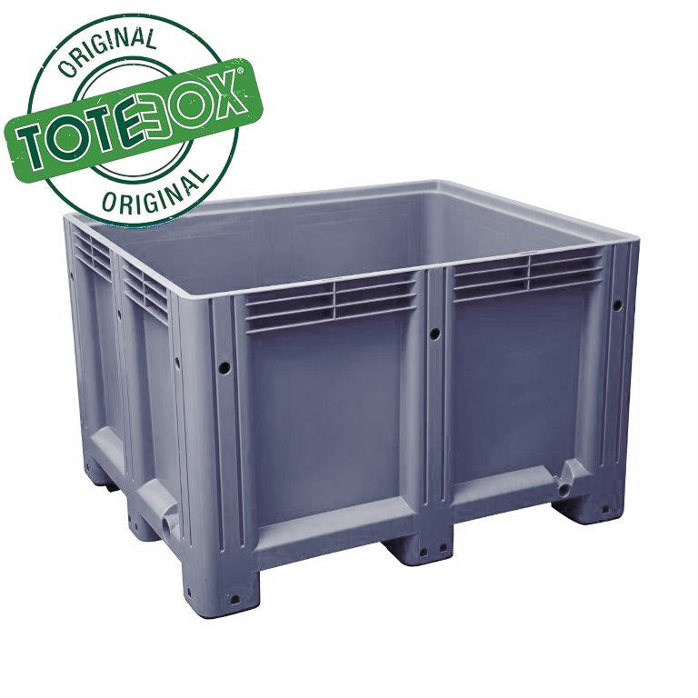 625L Solid Palletbox With Four Feet (1200l x 1000w x 760h mm)