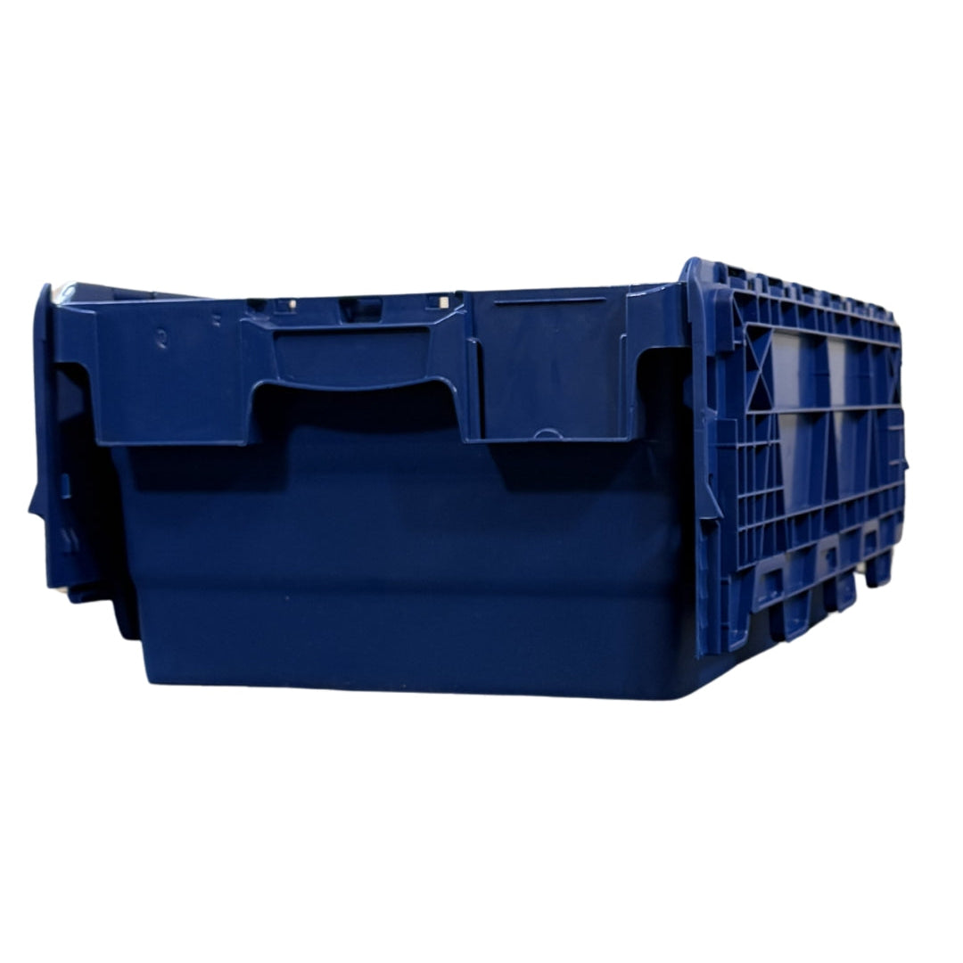40L GatorTote (600 x 400 x 250h mm) Extra Heavy Duty Industrial Attached Lid Box