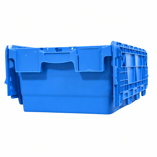 40L GatorTote (600 x 400 x 250h mm) Extra Heavy Duty Industrial Attached Lid Box
