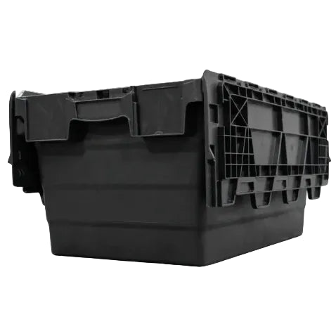 *Pallet of 80* 54L GatorTote (600 x 400 x 320h mm) Extra Heavy Duty Industrial Attached Lid Box