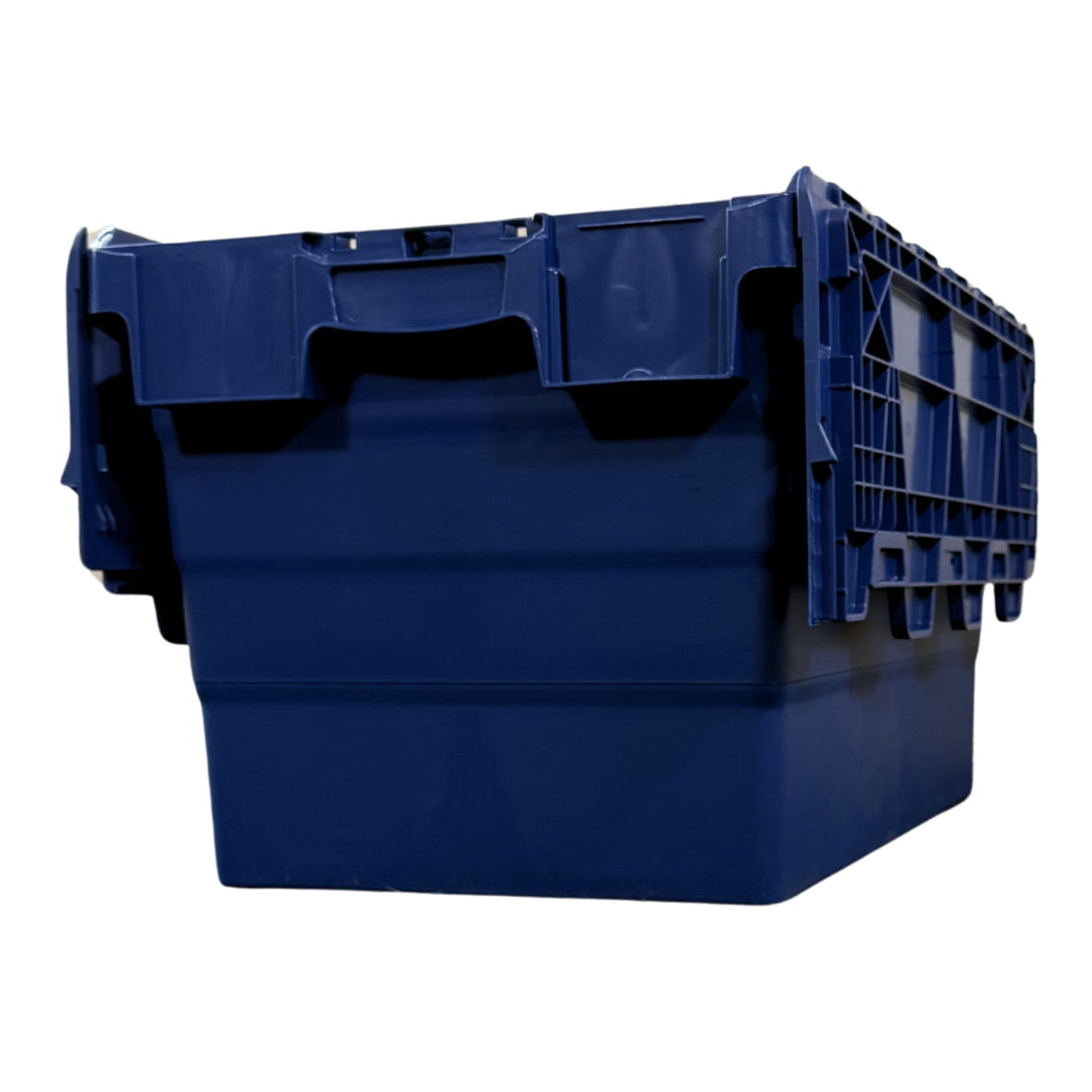 64L GatorTote (600 x 400 x 365h mm) Extra Heavy Duty Industrial Attached Lid Box
