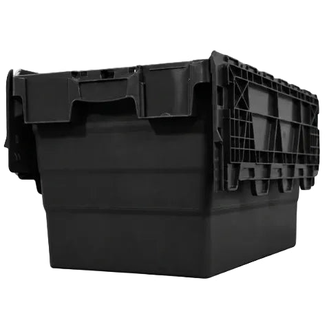 64L GatorTote (600 x 400 x 365h mm) Extra Heavy Duty Industrial Attached Lid Box