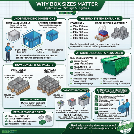 The Complete Guide to Plastic Storage Box Sizes (UK)