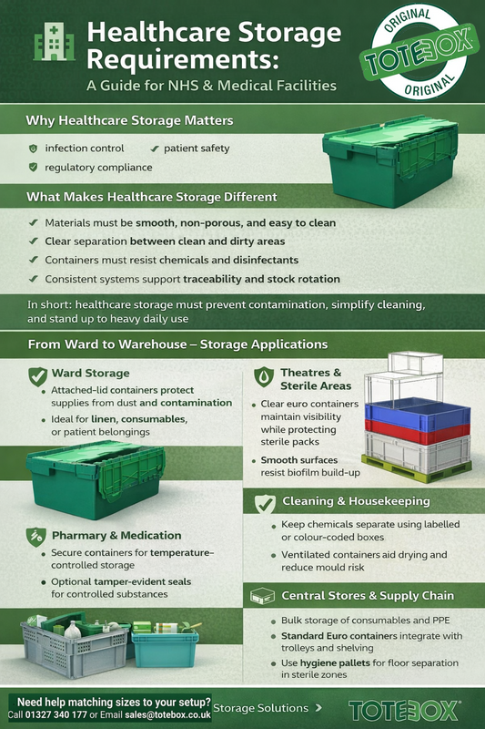 Healthcare Storage Requirements: A Guide for NHS & Medical Facilities