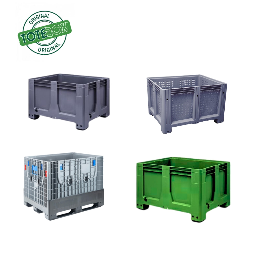 Plastic Pallet Boxes | Hygienic Bulk Containers – TOTEBOX