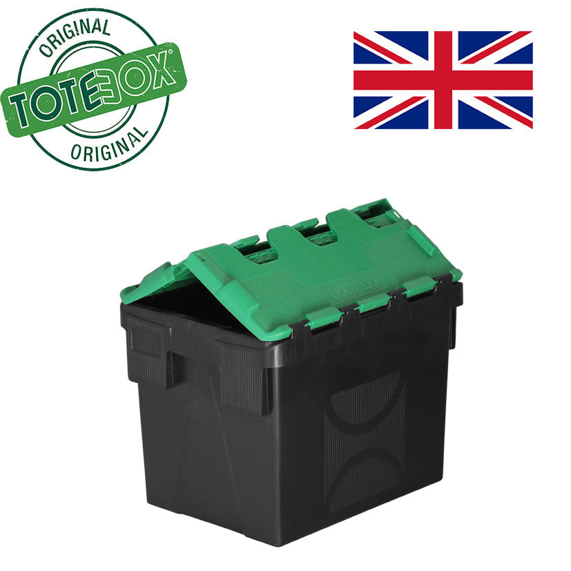 25L Original Totebox Eco Tote Attached Lid Container  (400 x 300 x 306h mm)