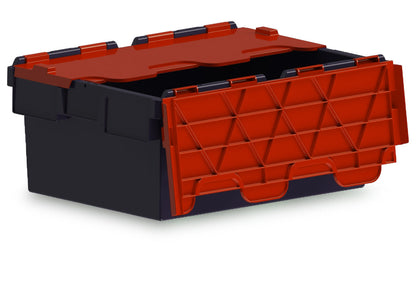 40L Original Totebox Eco Tote Attached Lid Container  (600 x 400 x 250h mm)