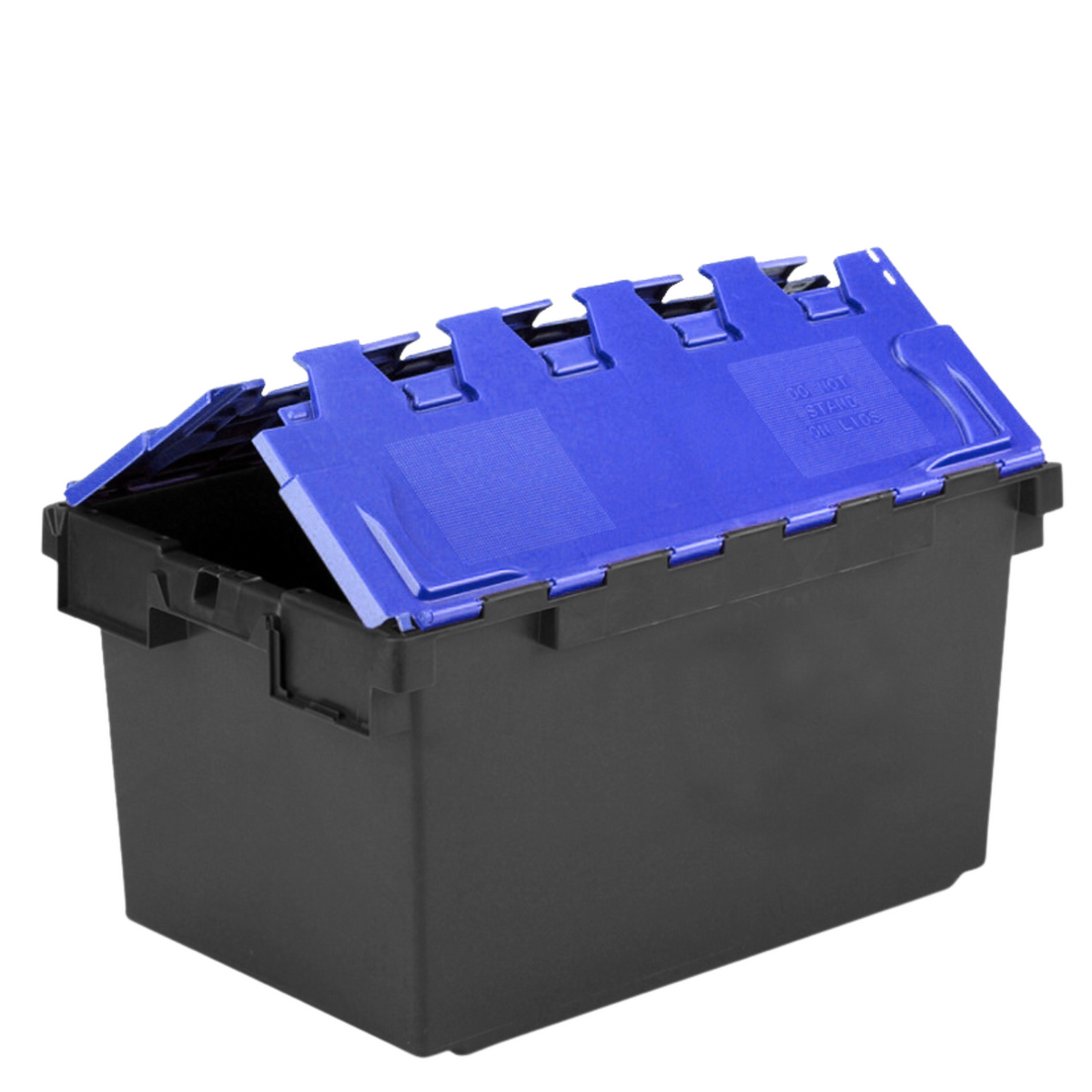 *Bundle of 5* Extra Large 80L Attached Lid Container Original Totebox - (710 x 460 x 368h mm) MIX