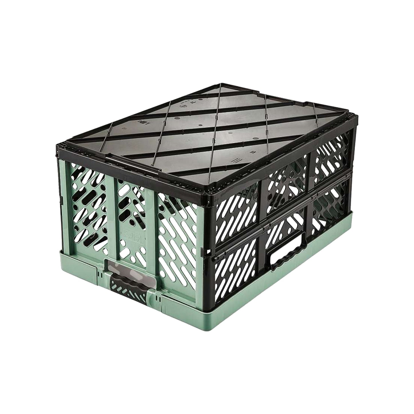 45 Litre Extra Strong Folding Box with Soft-Touch Handles (540x370x280 mm)