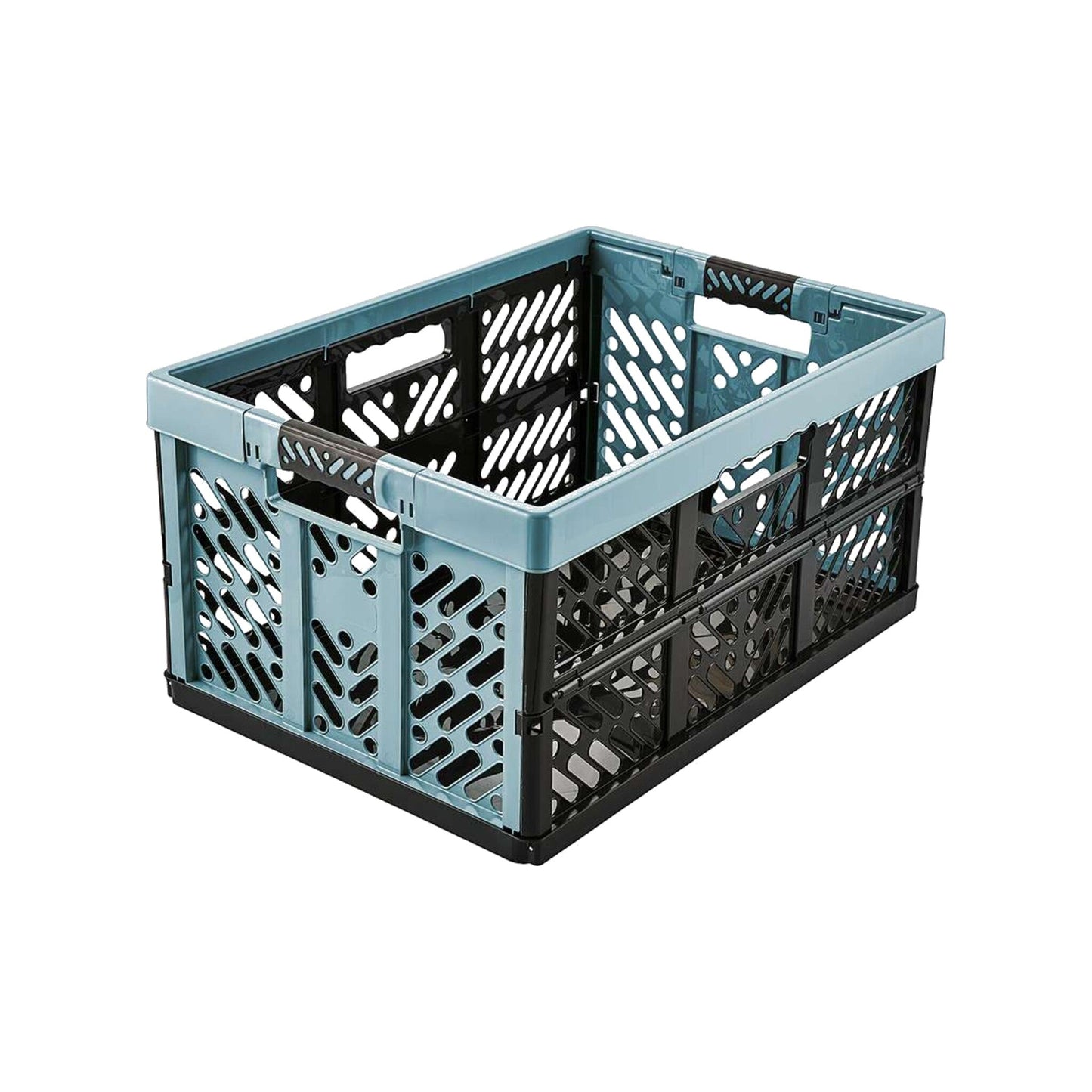 45 Litre Extra Strong Folding Box with Soft-Touch Handles (540x370x280 mm)