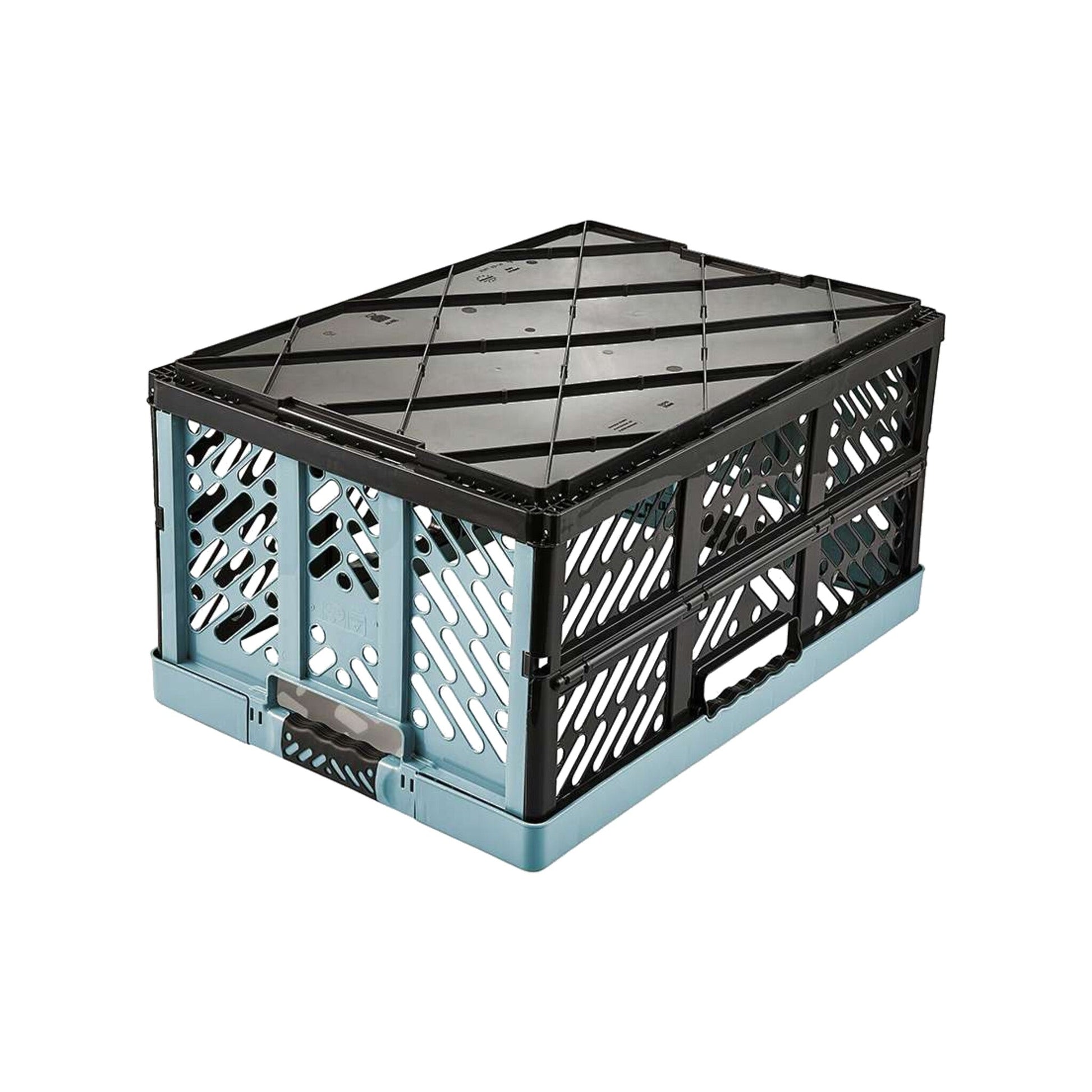 45 Litre Extra Strong Folding Box with Soft-Touch Handles (540x370x280 mm) Bundle of 5