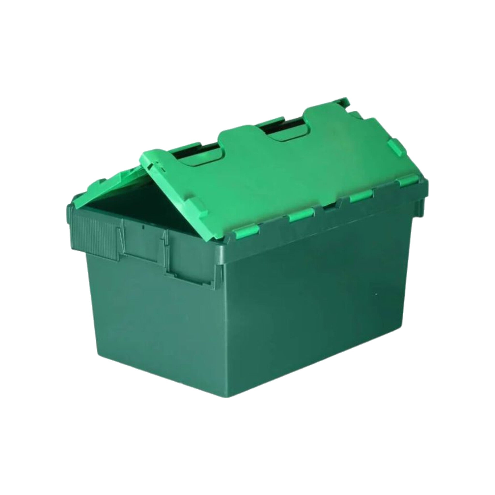 *Pallet of 80* 54L Attached Lid Container Original Totebox  (600x400x320mm)