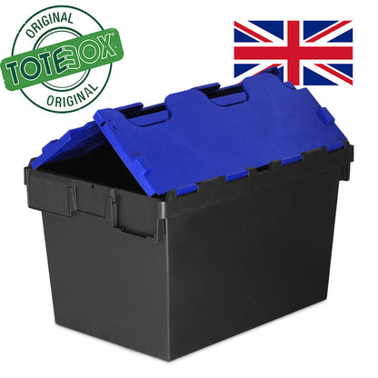64L Attached Lid Container Original Totebox  (600 x 400 x 365h mm)