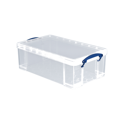 *Bundle of 6* 12L Really Useful Plastic Storage Box (465l x 270w x 150h mm)