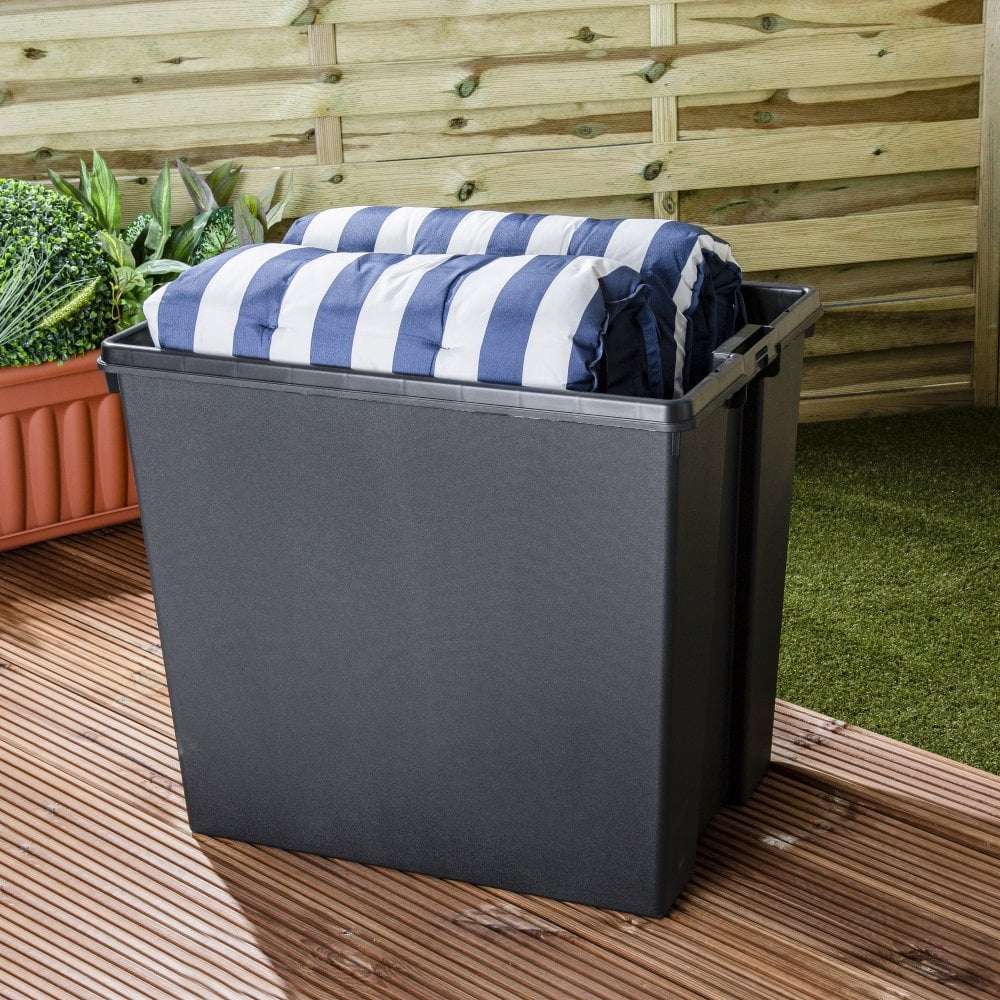 *Pallet of 48* 154 Litre Wham Bam Heavy Duty Recycled Box with Lid