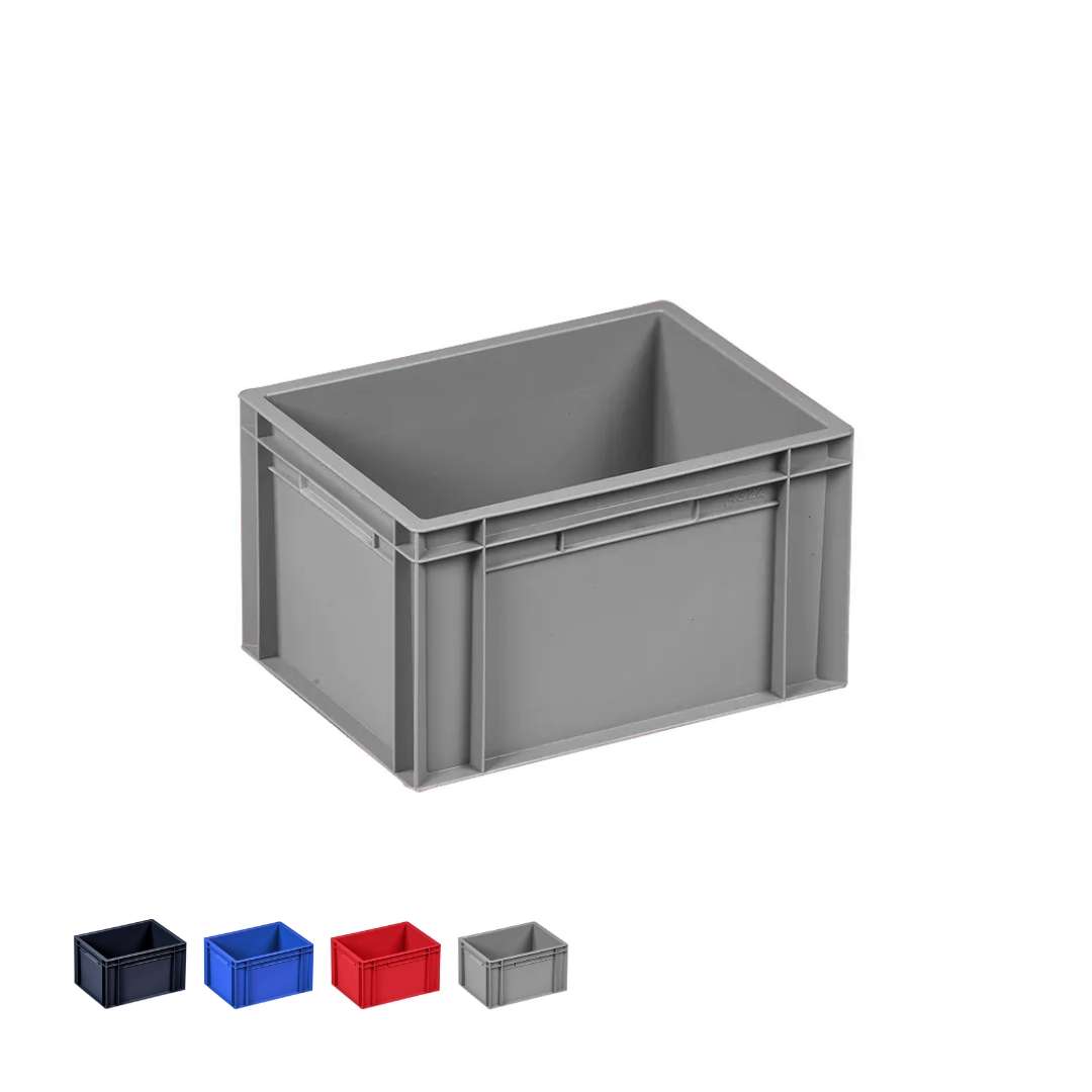 *Pallet of 100* 20L Euro Stacking Container Original Totebox (400l x 3 ...