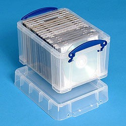 *Bundle of 15* 3L Really Useful Plastic Storage Box (245l x 180w x 160h mm)