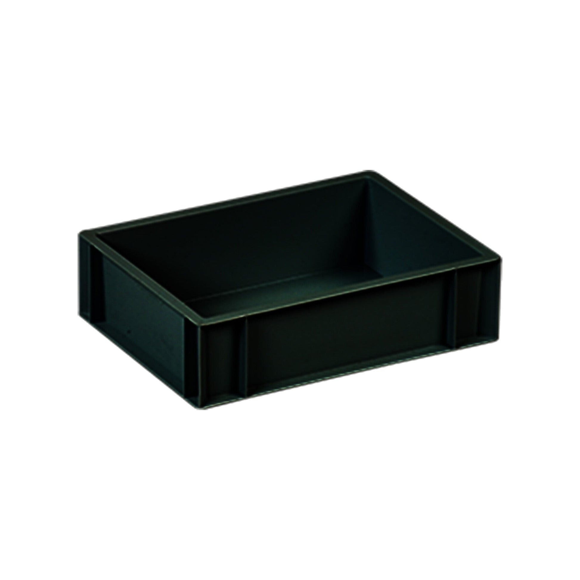 10L Original Totebox Euro Stacking Container (400l x 300w x 118h mm) - Black