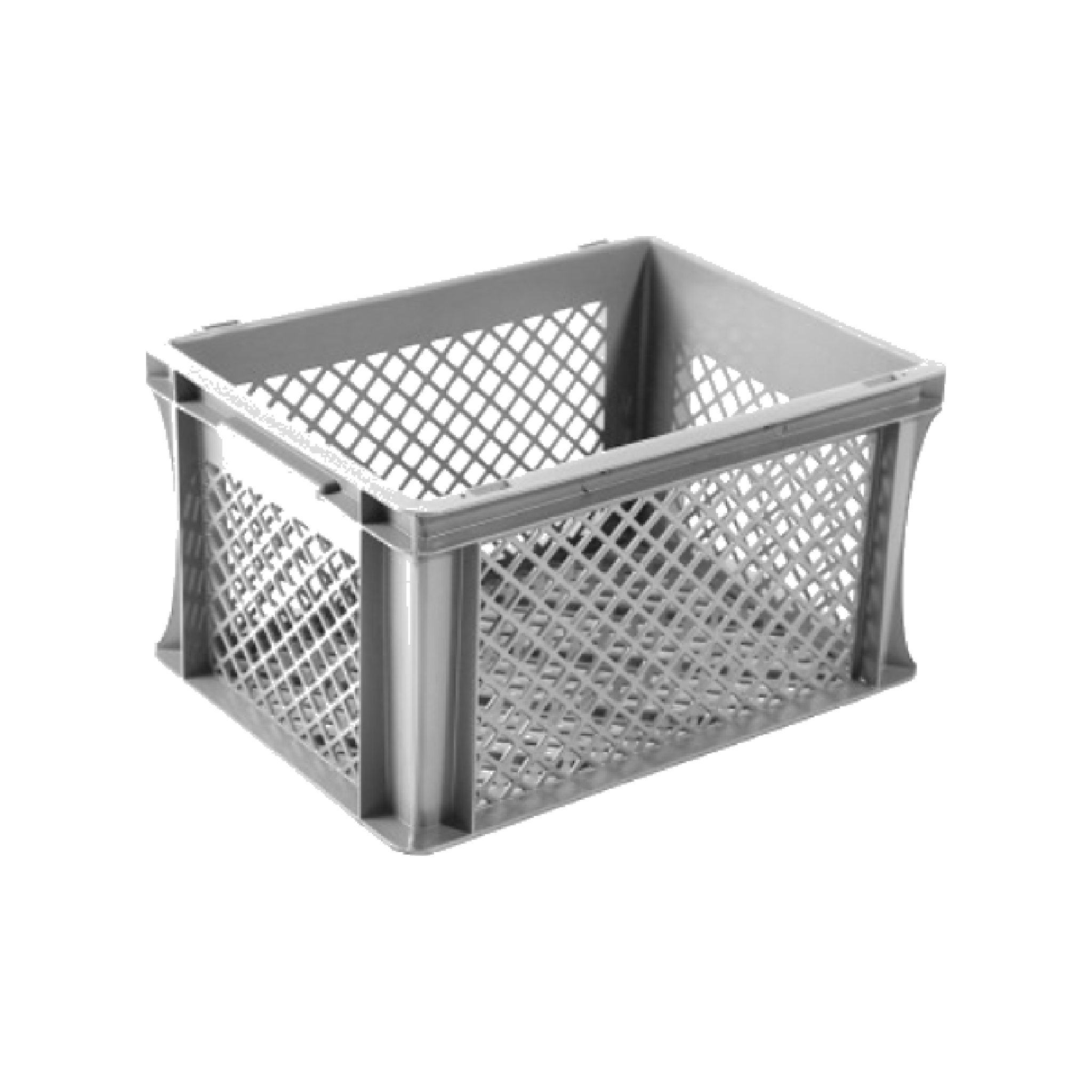 *Pallet of 100* 20L Perforated Euro Stacking Container (400l x 300w x 235hh mm)